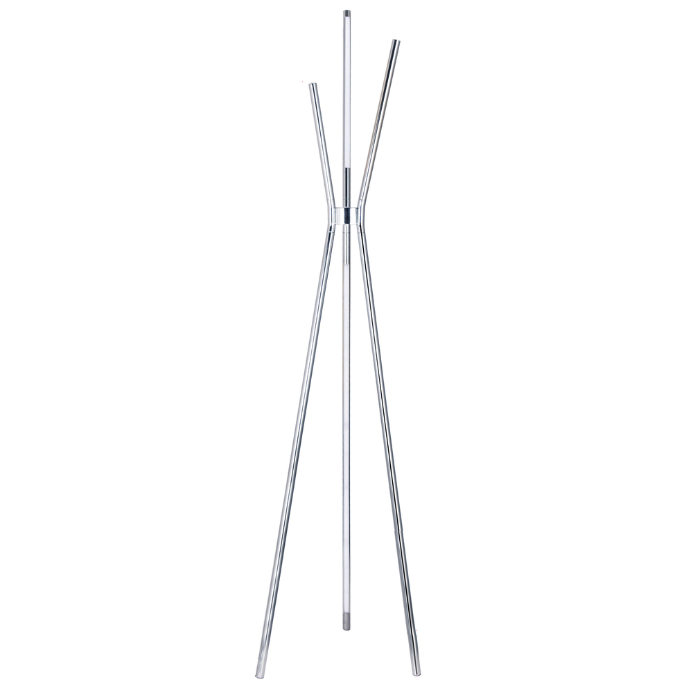 30W LED Floor Lamp, Polished Chrome Finish