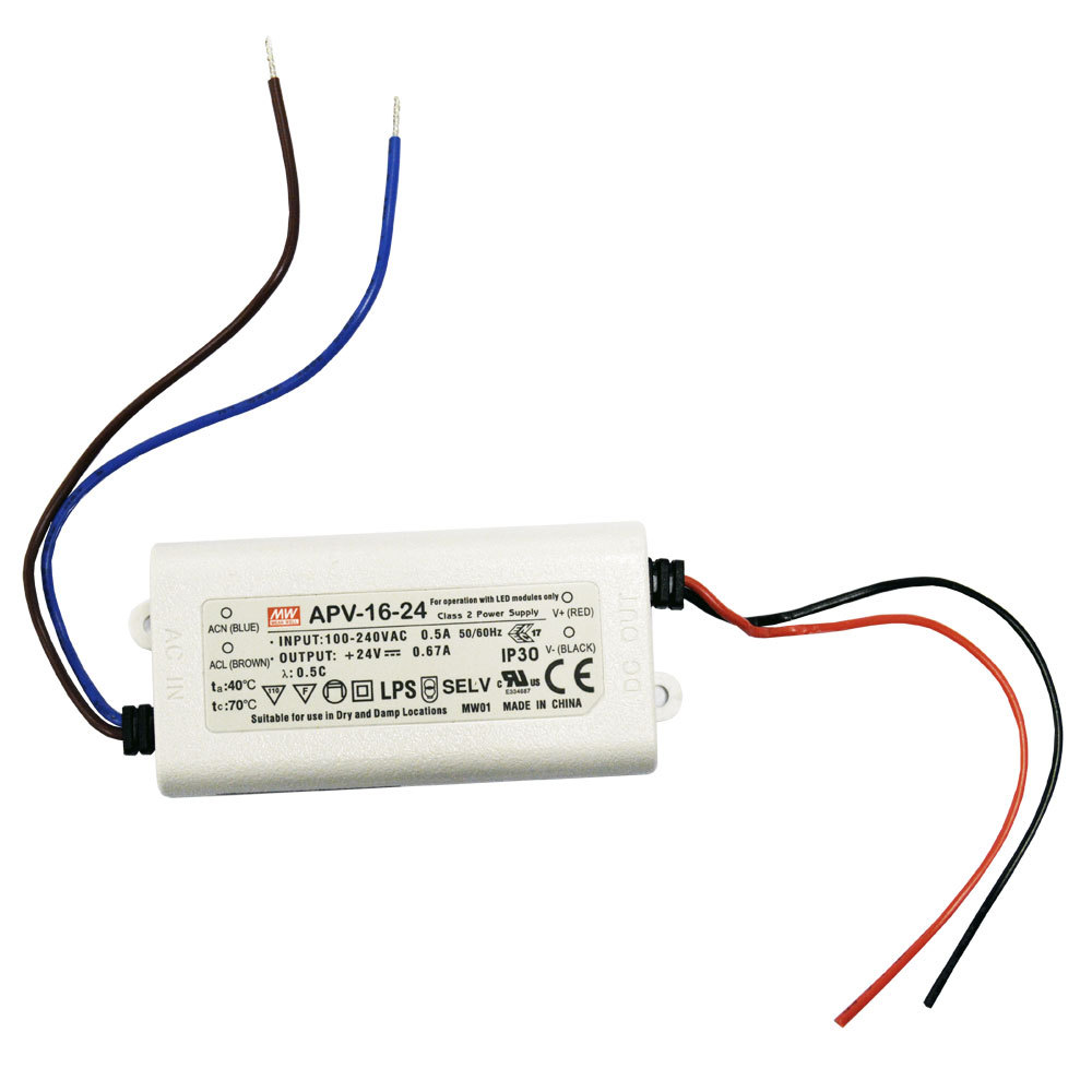 24V-DC, 16W LED Driver