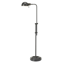 Dainolite DM1958F-OBB - Pharmacy Floor Lamp, Oil Brushed Bronze, Adjustable Arm and Shade