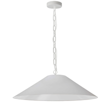 Dainolite PSY-L-MW-790 - 1LT Incandescent Pendant, MW w/ WH Shade