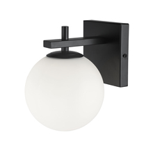 Dainolite VAD-51W-MB - 1 Light Halogen Wall Sconce, Matte Black