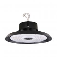 Nuvo 65/785R1 - 200W UFO LED High Bay; 28000 Lumens; 4000K; 120-277 Volt; 0-10V Dimmable; Black Finish