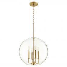 Quorum 873-4-80 - 4LT GLOBE PEND - AGB