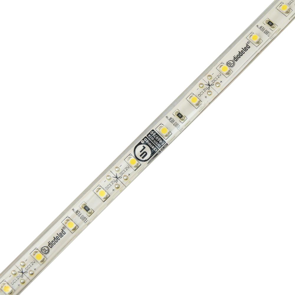 FLUID VIEW 12V Wet Location LED Strip Light, 80 CRI, 3000K - 16.4 ft.