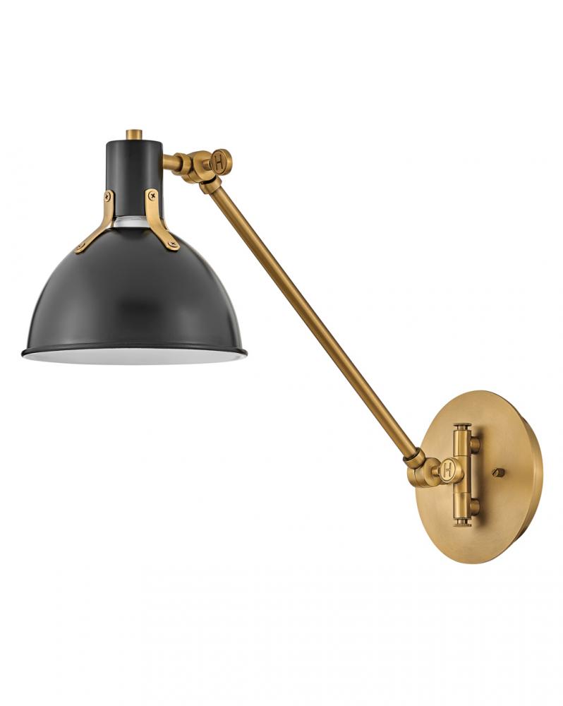 Medium Swing Arm Single Light Sconce