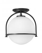 Hinkley 3403BK - Small Semi-flush Mount