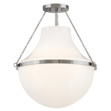 Hinkley 46893PN - Medium Semi Flush Mount