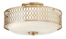 Fredrick Ramond FR35601BRG - Medium Semi-Flush Mount