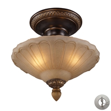 ELK Home 08092-AGB-LA - SEMI FLUSH MOUNT