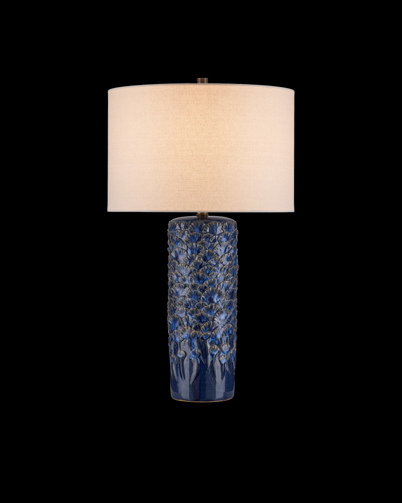 Fairmont Dark Blue Table Lamp