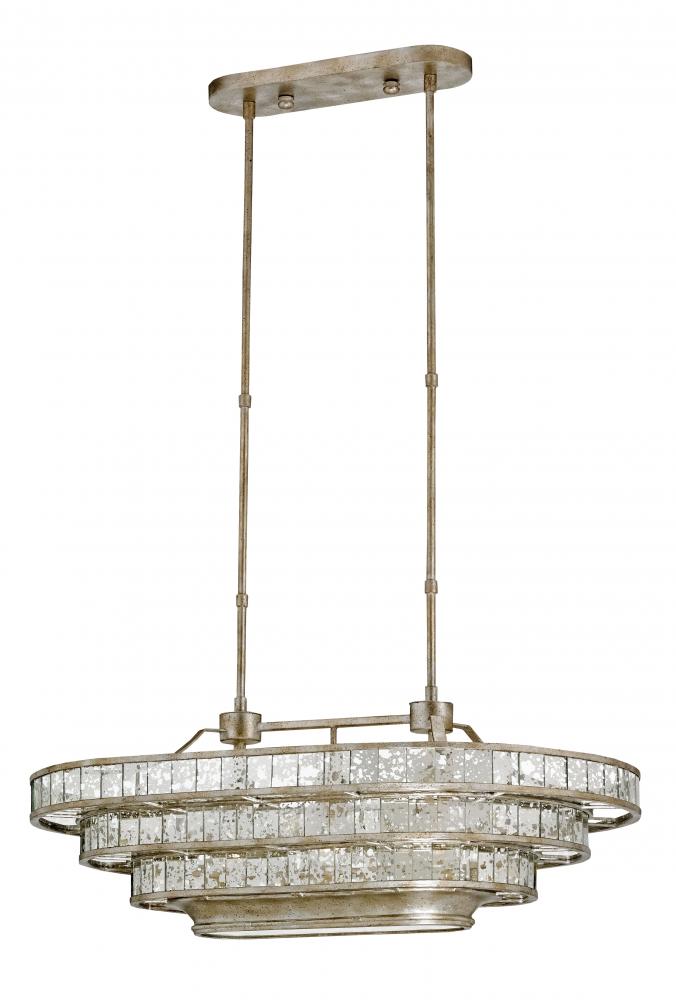 Frappé Oval Chandelier