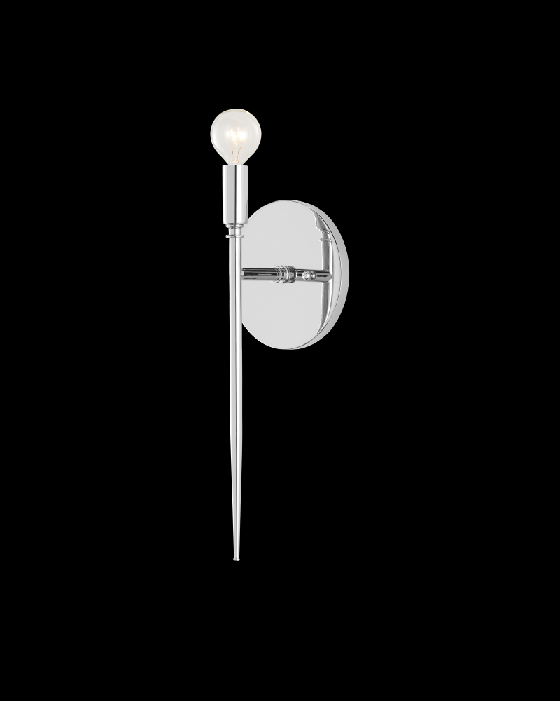 Bel Canto Nickel Wall Sconce