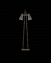 Currey 8000-0163 - Duet Floor Lamp