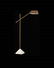 Currey 8000-0134 - Repertoire Brass Floor Lamp