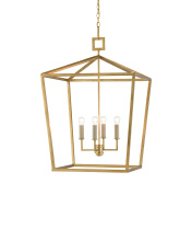 Currey 9000-0405 - Denison Large Gold Lantern