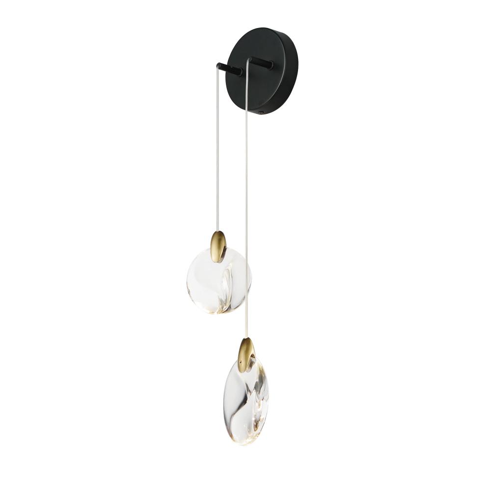 Pebble-Wall Sconce