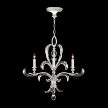 Fine Art Handcrafted Lighting 701540-SF4 - Beveled Arcs 28"W Round Chandelier