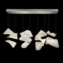 Fine Art Handcrafted Lighting 895140-171ST - Elevate 50"W Rectangular Pendant